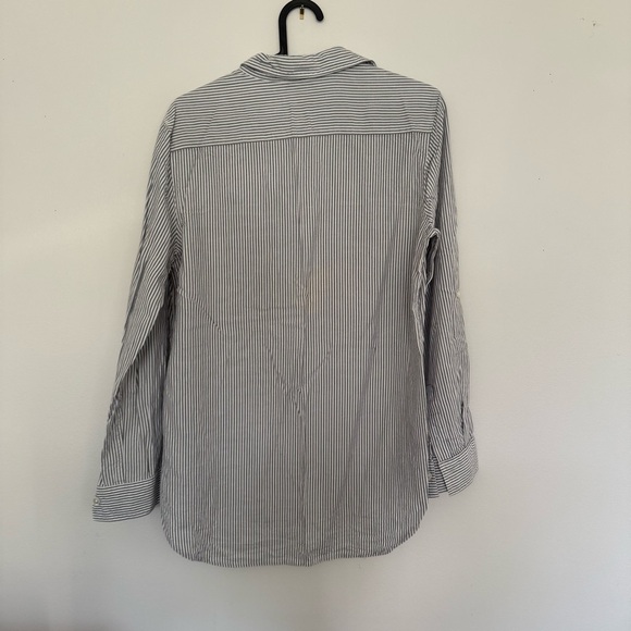 Babaton Pinstripe Button-Up Shirt - Picture 7 of 7